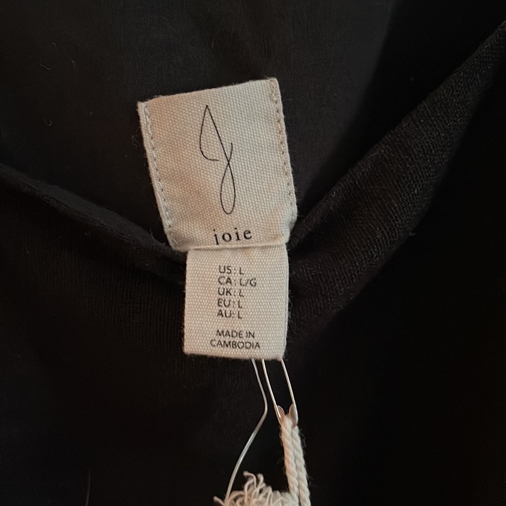 Joie summer linen dress with silk scarf. New with tags! - Picture 8 of 8